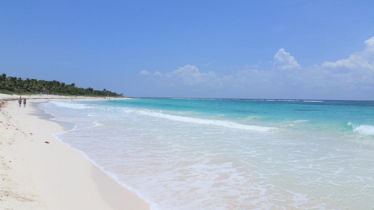 Riviera Maya Luxury Oceanfront Condo Akumal Exterior photo