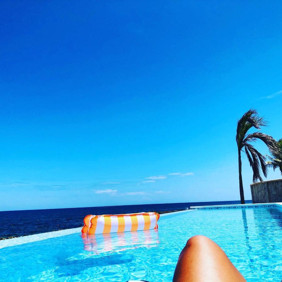 Riviera Maya Luxury Oceanfront Condo Akumal Exterior photo